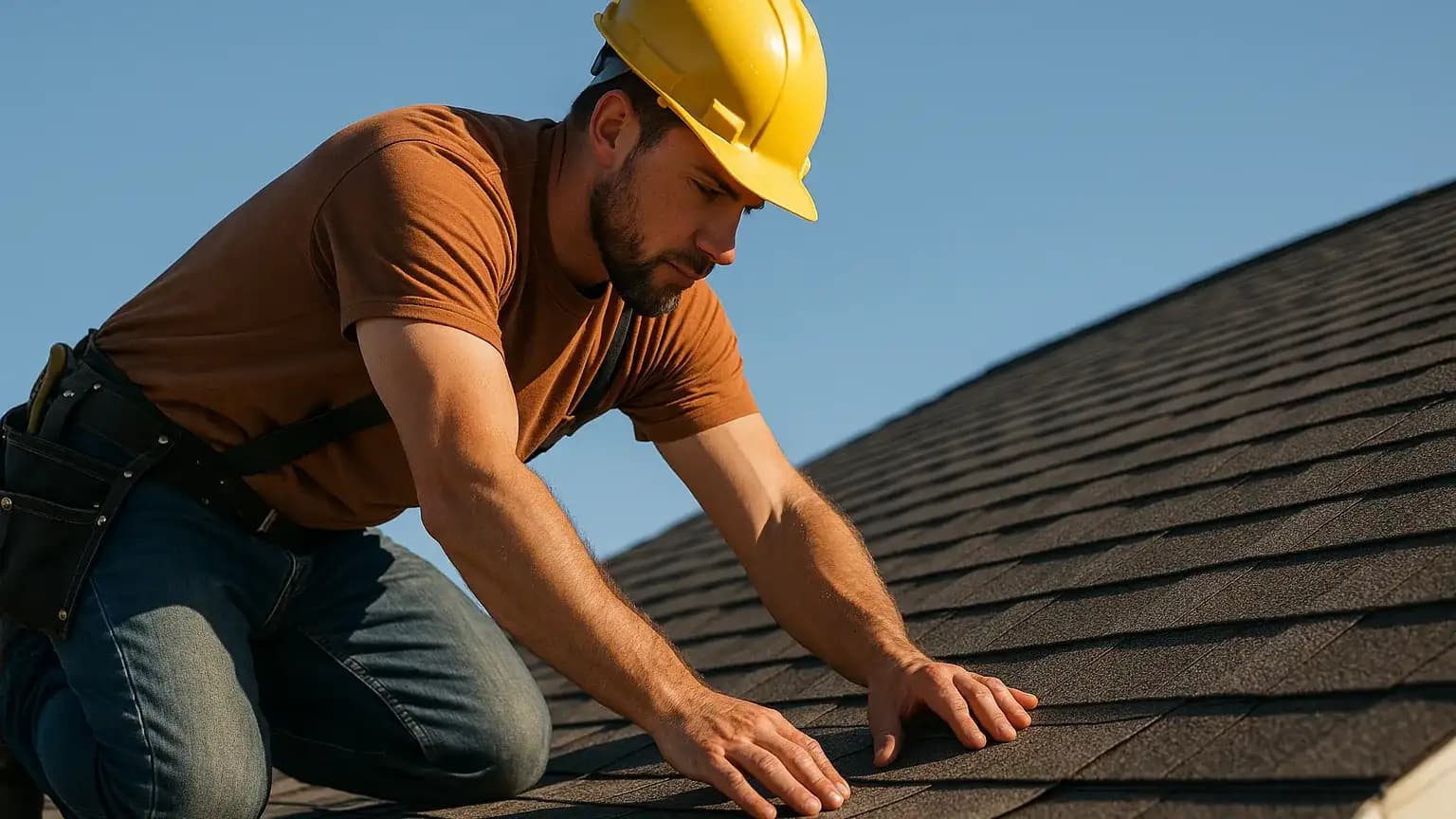 A roofing business ranked in the Google Map Pack